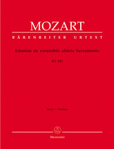Mozart Litaniae de venerabili altaris Sacramento E-flat major K. 243