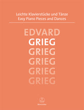 Grieg Easy Piano Pieces and Dances