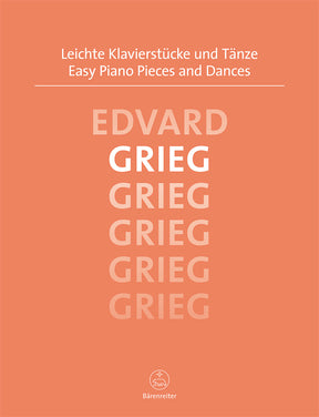 Grieg Easy Piano Pieces and Dances