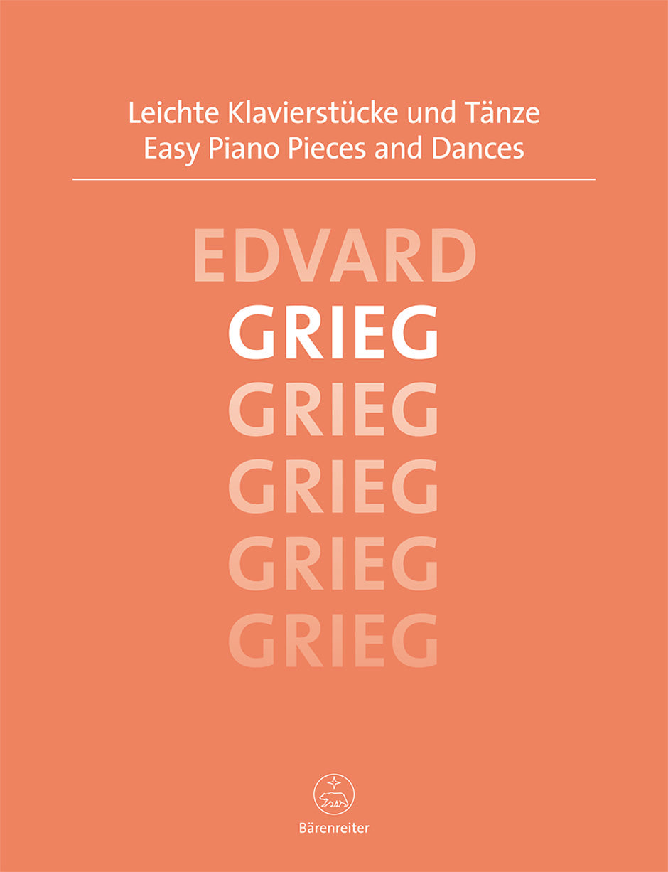 Grieg Easy Piano Pieces and Dances