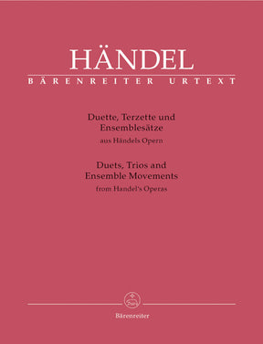 Handel Duets, Trios and Ensemble Scenes from Handel's Operas
