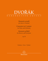 Dvorak Piano Concerto in  g-Moll op. 33 B 63