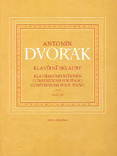 Dvorak Piano Pieces op. 52