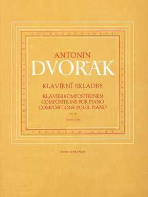 Dvorak Piano Pieces op. 52