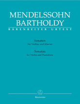 Mendelssohn Sonatas for Violin and Piano