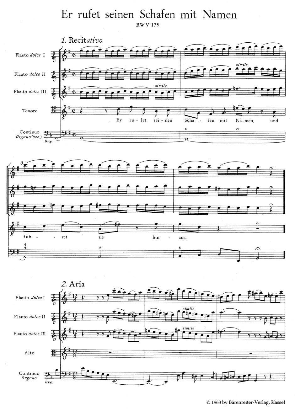 Bach The Complete Cantatas, Chorales and Motets (19 Volumes) Study Scores