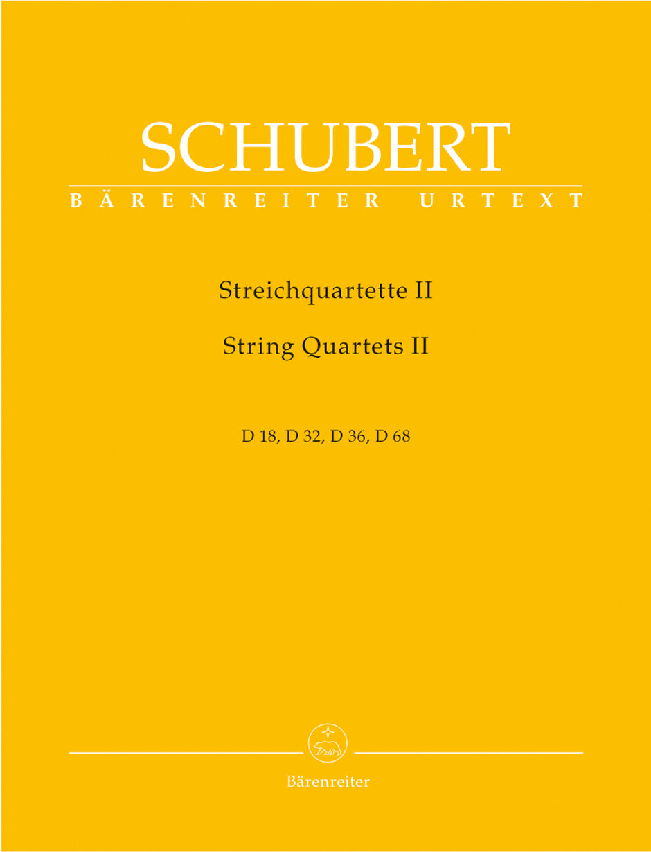 Schubert String Quartets Volume 2