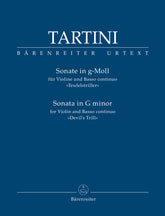 Tartini Sonata for Violin and Basso continuo G minor "Devil's Trill"