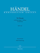 Handel Te Deum B-Dur HWV 281 (Cannons)