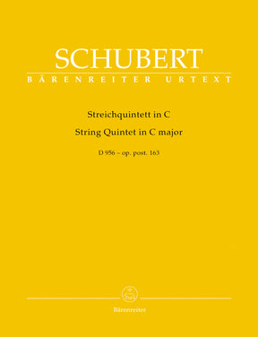 Schubert String Quintet in C major Opus Posthumous 163 D 956