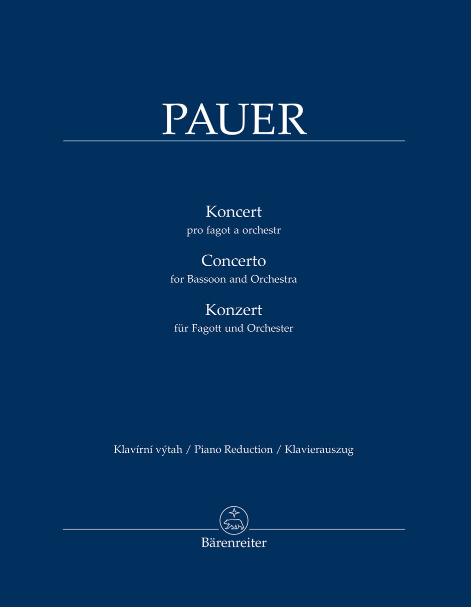 Pauer Concerto for Bassoon