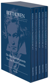 Beethoven The 5 Piano Concertos Study Score