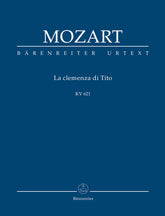 Mozart La clemenza di Tito K. 621 (Study Score)