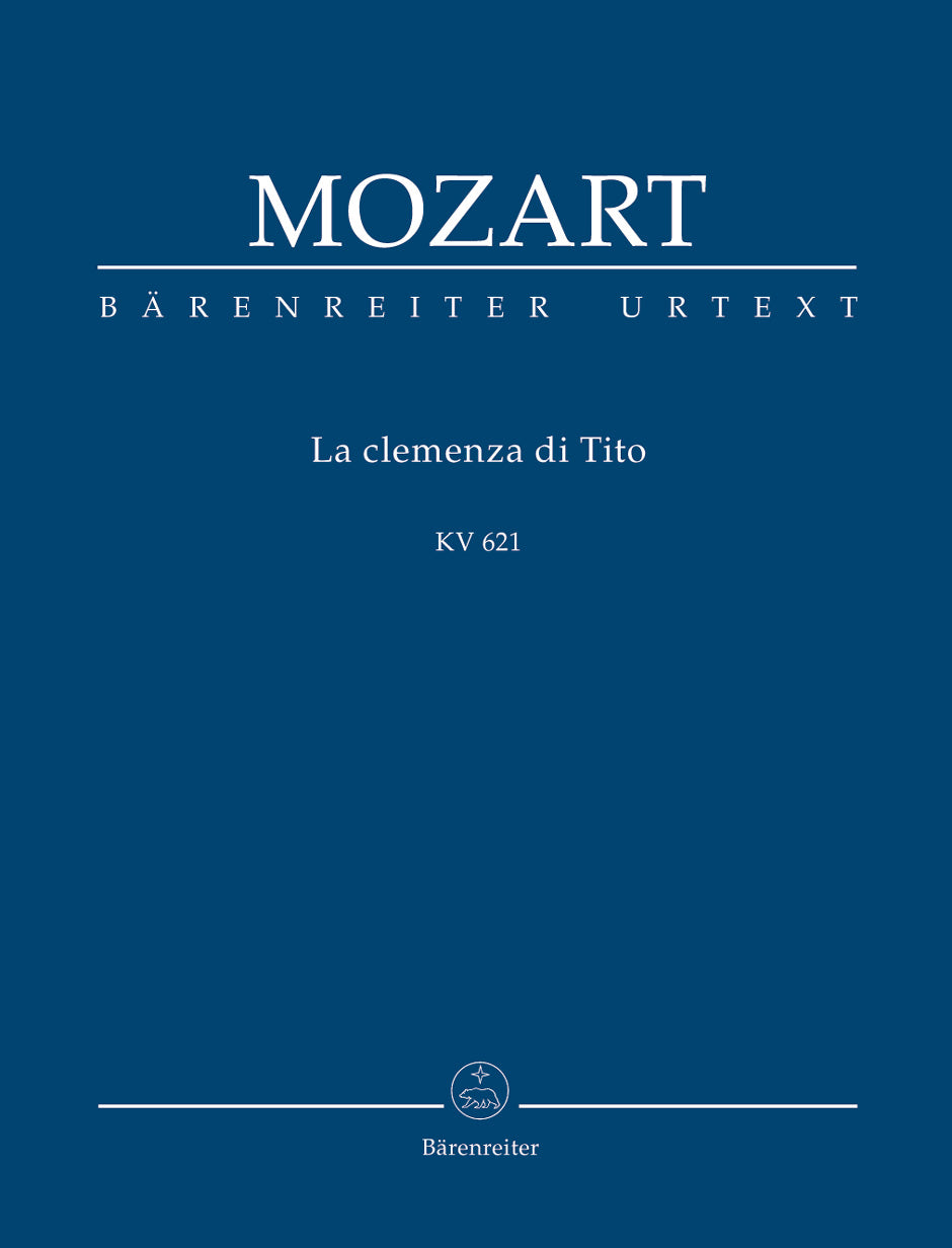 Mozart La clemenza di Tito K. 621 (Study Score)