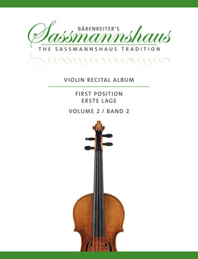 Sassmannshaus - Violin Recital Album First Position, Volume 2
