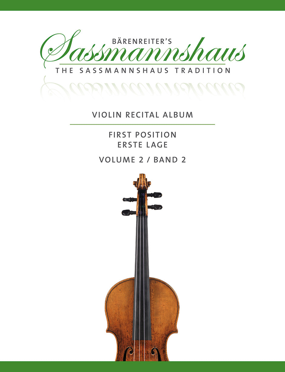 Sassmannshaus - Violin Recital Album First Position, Volume 2