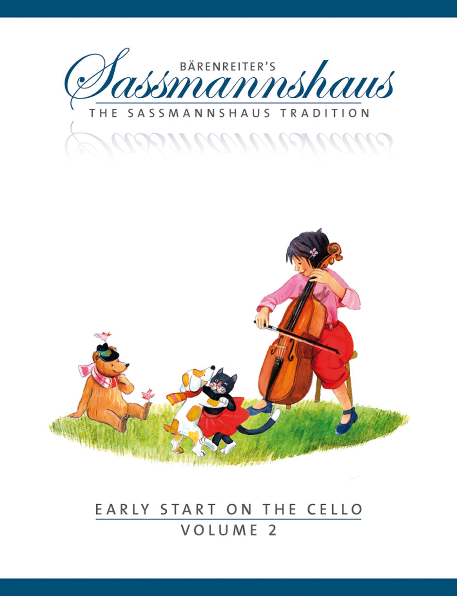 Sassmannshaus Early Start on the Cello, Volume 2