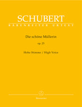 Schubert Die schöne Müllerin op. 25 D 795 (High Voice)
