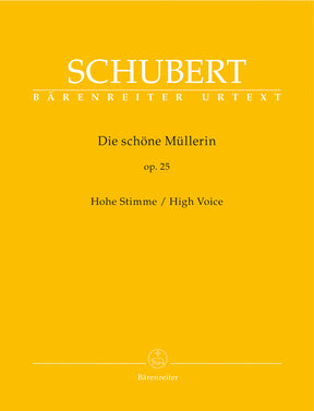 Schubert Die schöne Müllerin op. 25 D 795 (High Voice)