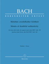 Bach Motets of Doubtful Authenticity BWV Anh. 159/160