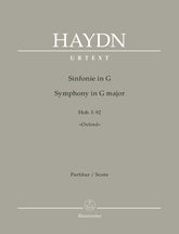 Haydn Symphony G major Hob. I:92 "Oxford"