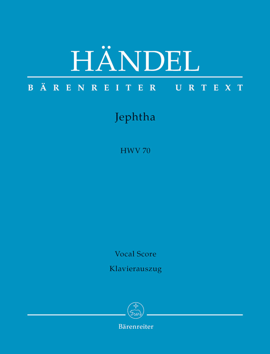 Handel Jephtha HWV 70 -Oratorio in three acts-