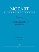 Mozart Requiem completed by Michael Ostrzyga Vocal Score