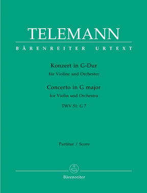 Telemann Concerto for Violin and Orchestra G major TWV 51:G 7