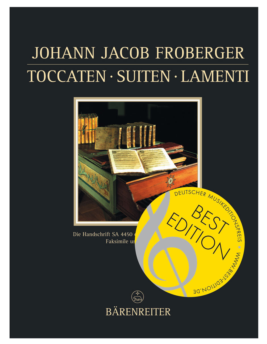 Froberger Toccaten, Suiten, Lamenti -Handschrift SA 4450  DIscontinued