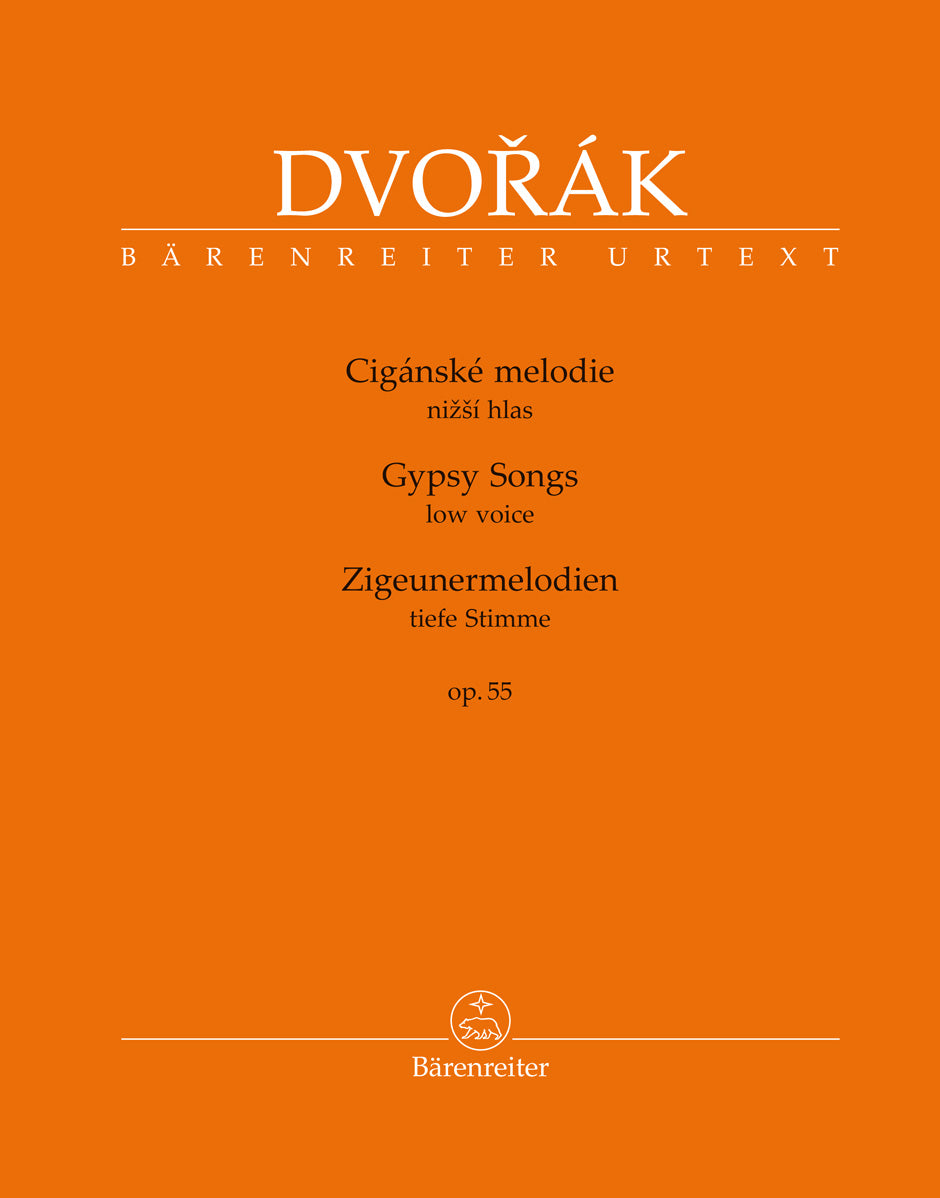 Dvorak Gypsy Songs op. 55 (Low Voice)