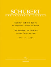 Schubert The Shepherd on the Rock op. post.129 D 965