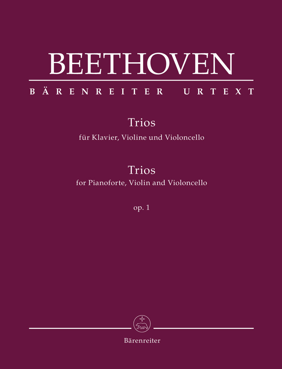Beethoven Piano Trios, Op. 1