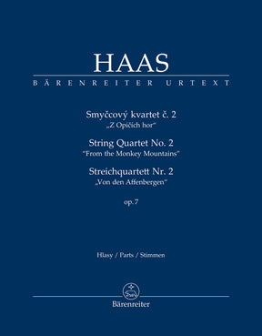 Haas String Quartet no. 2 op. 7 "From the Monkey Mountains"