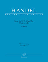 Handel Song for St Cecilia´s Day HWV 76