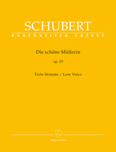 Schubert Die schöne Müllerin op. 25 D 795 (Low Voice)