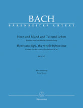 Bach Heart and lips, thy whole behaviour BWV 147 -Cantata for the Feast of Visitation B. V. M.-