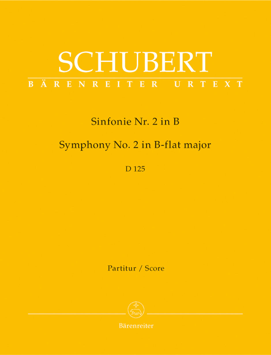 Schubert Symphony No. 2 B-flat major D 125 (1814)