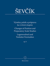 Sevcik Changes of Position and Preparatory Scale Studies op. 8