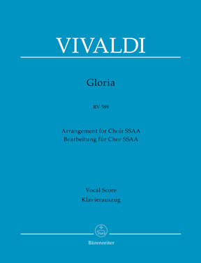 Vivaldi Gloria RV 589 (Arrangement for Choir SSAA)