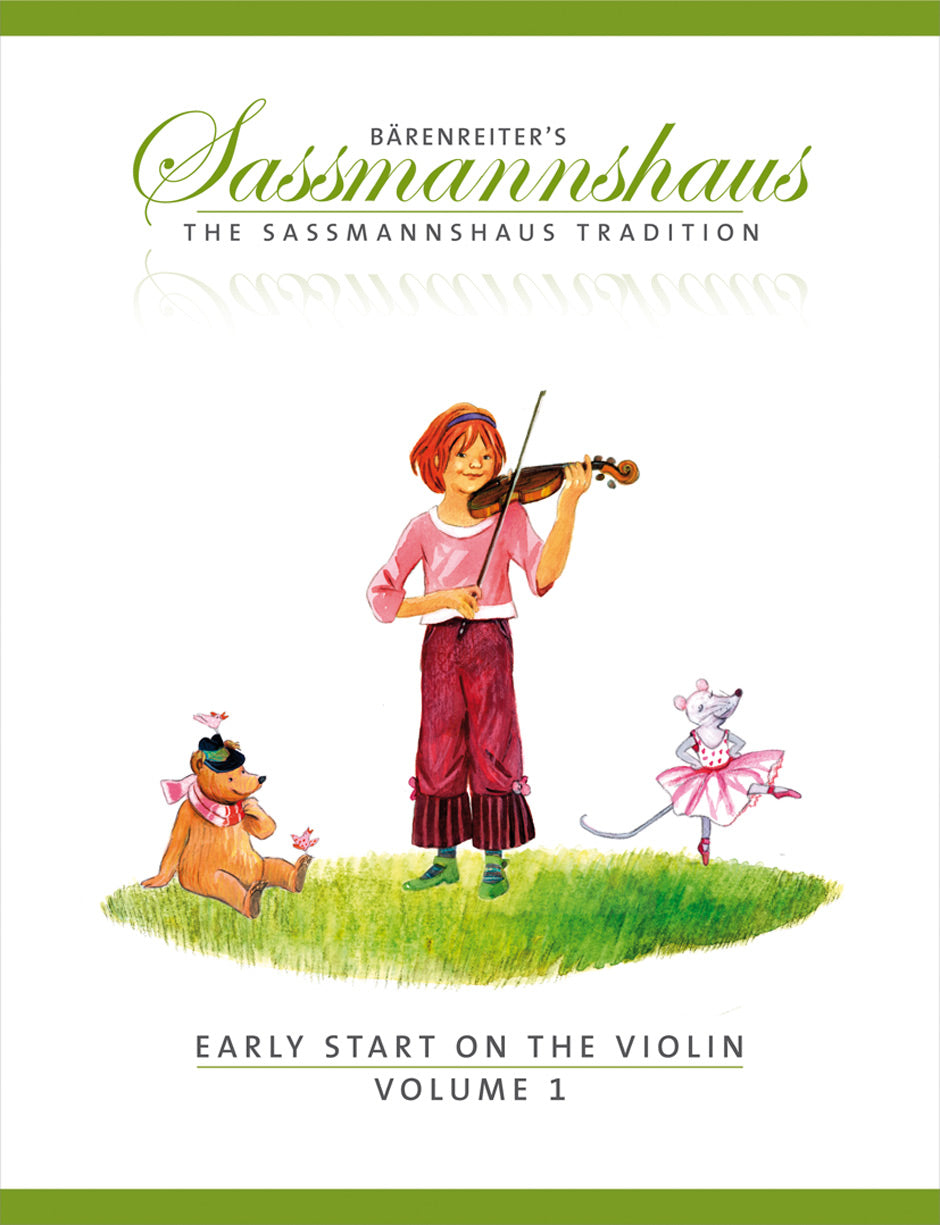 Sassmanshaus - Early Start on the Violin, Volume 1