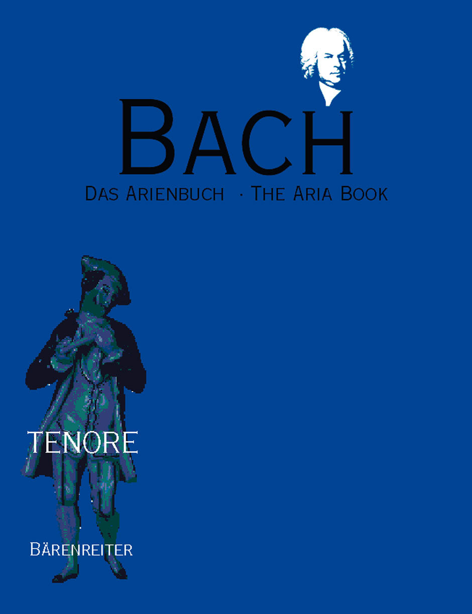 Bach The Aria Book. Tenor -Volume with detailed booklet in English-