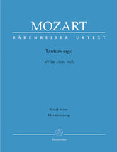 Mozart Tantum ergo K. 142 (Anh. 186d)