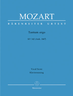 Mozart Tantum ergo K. 142 (Anh. 186d)