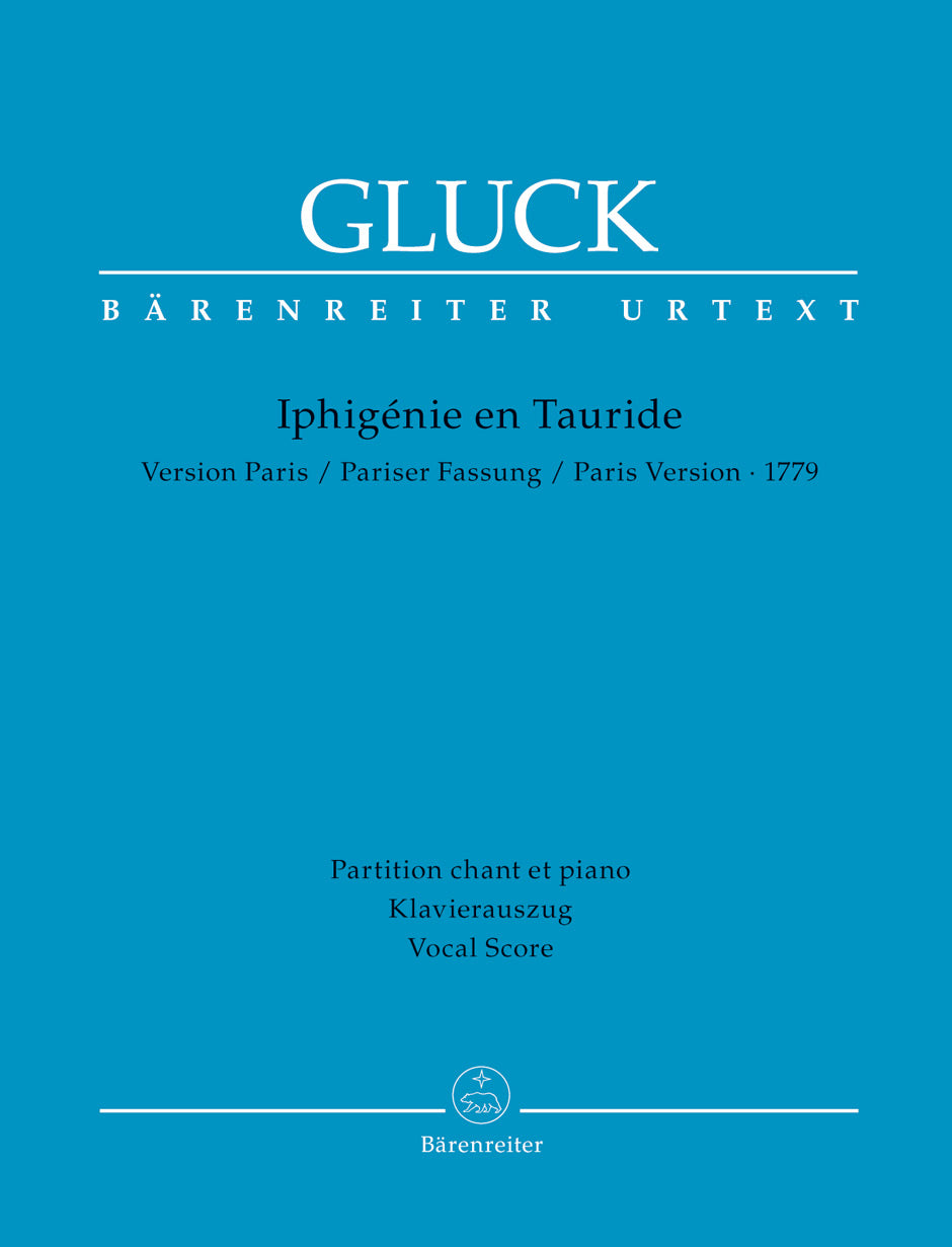 Gluck Iphigénie en Tauride -Tragedy in four acts- (Paris version of 1779)