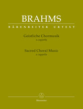 Brahms Sacred Choral Music For choir a cappella