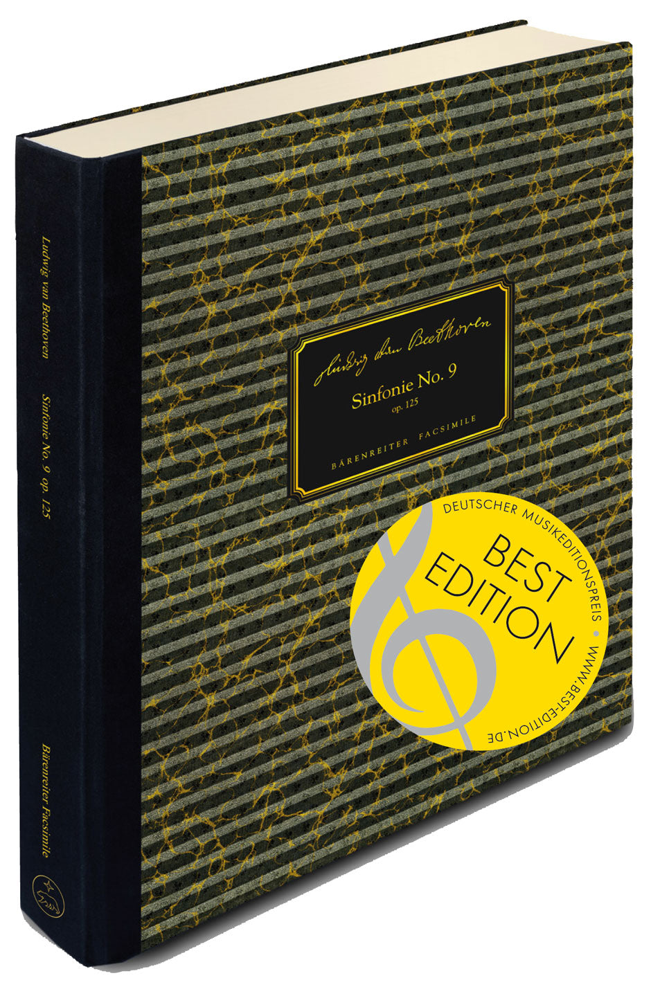 Beethoven Symphony Nr. 9 D minor op. 125 -Facsimile of the autograph score