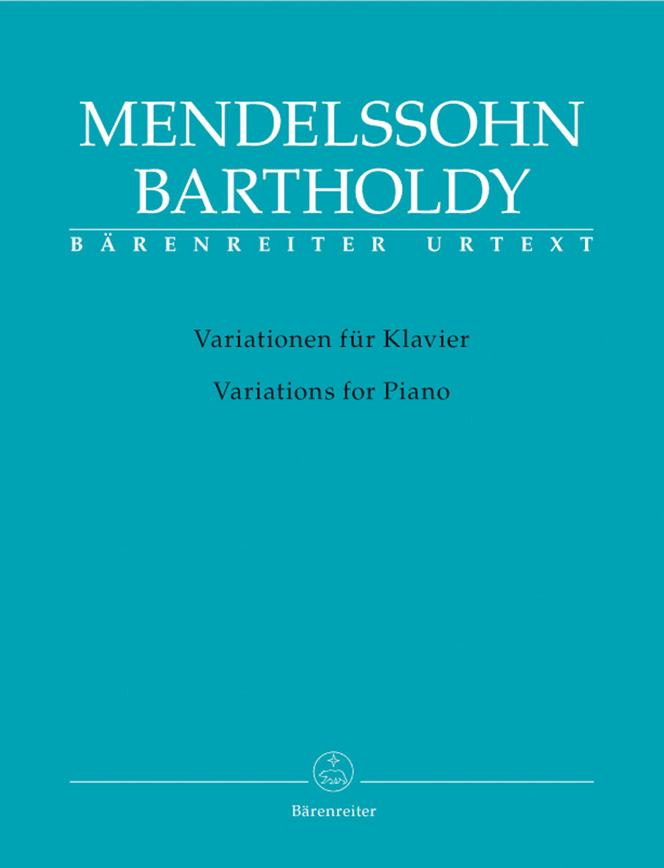 Mendelssohn Variations for Piano