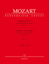 Mozart Concerto for Violin and Orchestra Nr. 2 D major K. 211