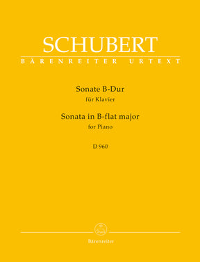 Schubert Sonata for Piano B-flat major D 960