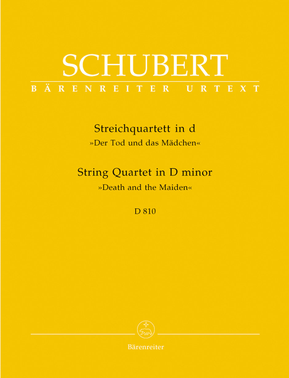 Schubert String Quartet in d minor D 810 (Death and the Maiden)